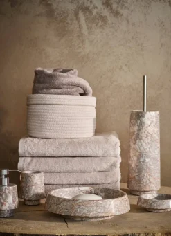 Bath & Living Aquanova Aquanova LONDON bath towel Nude 70x130 cm (set/3)