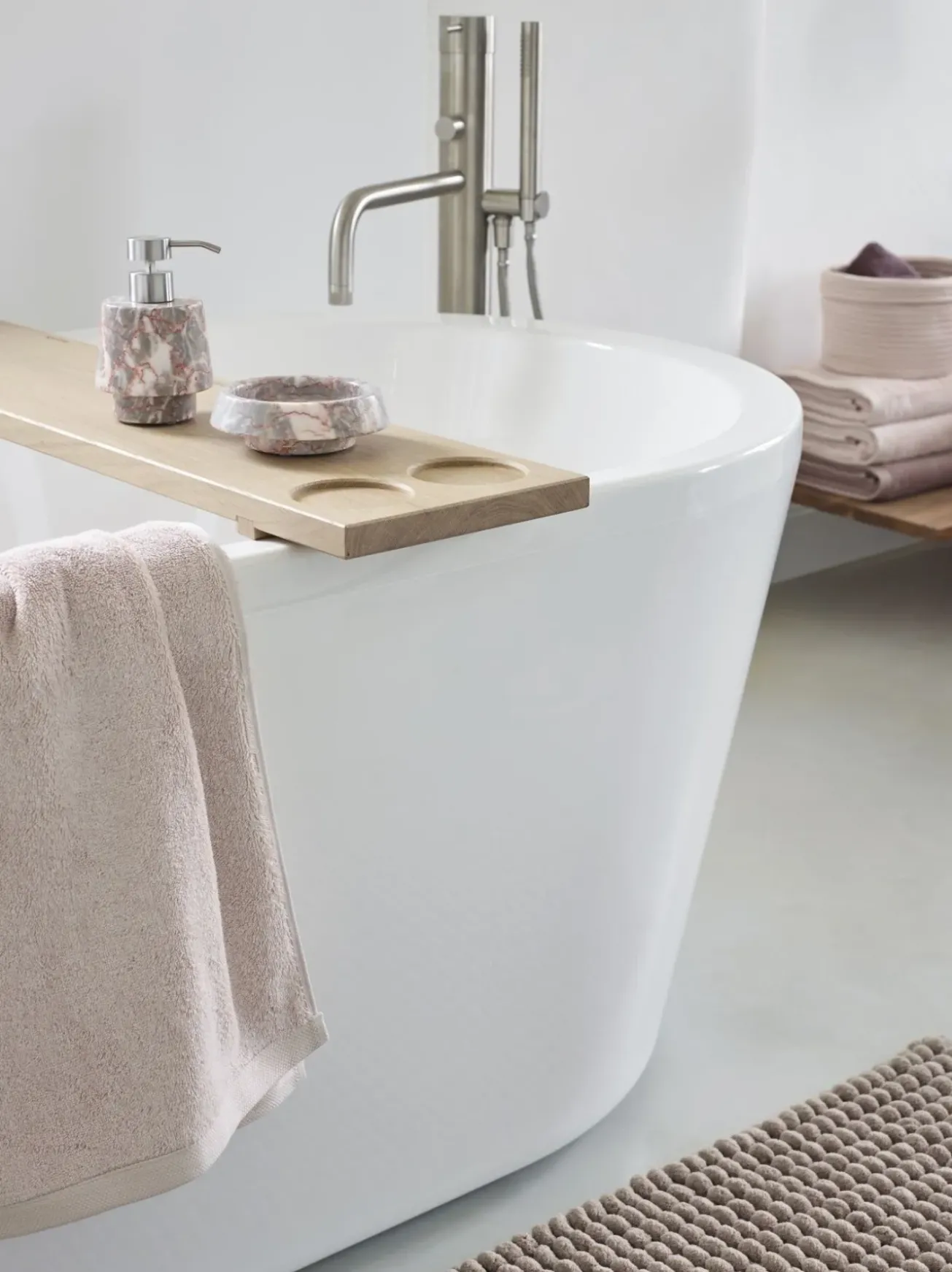 Bath & Living Aquanova Aquanova ORION soap dispenser Almond