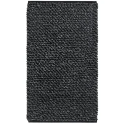 Bath & Living Aquanova Bath mat BRENT 60 x 60 cm color Black-09 (BREBMB-09)