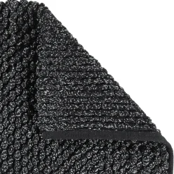 Bath & Living Aquanova Bath mat BRENT 60 x 100 cm color Black-09 (BREBMM-09)