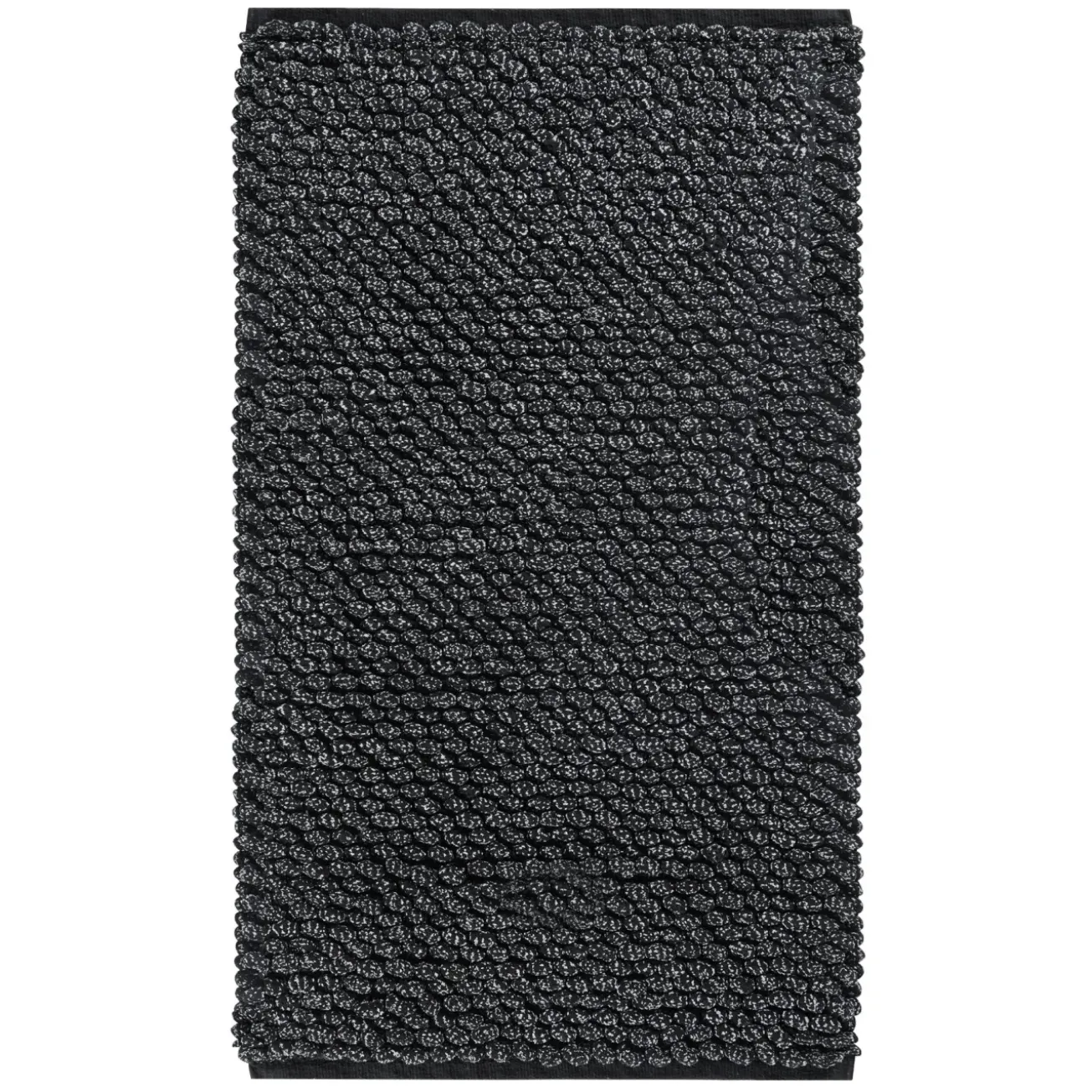 Bath & Living Aquanova Bath mat BRENT 60 x 100 cm color Black-09 (BREBMM-09)