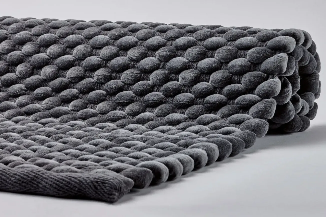 Bath & Living Aquanova Bath mat MAKS color Dark Gray-98