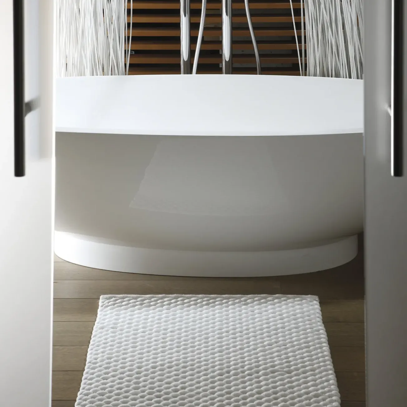 Bath & Living Aquanova Bath mat MAKS color Dark Gray-98