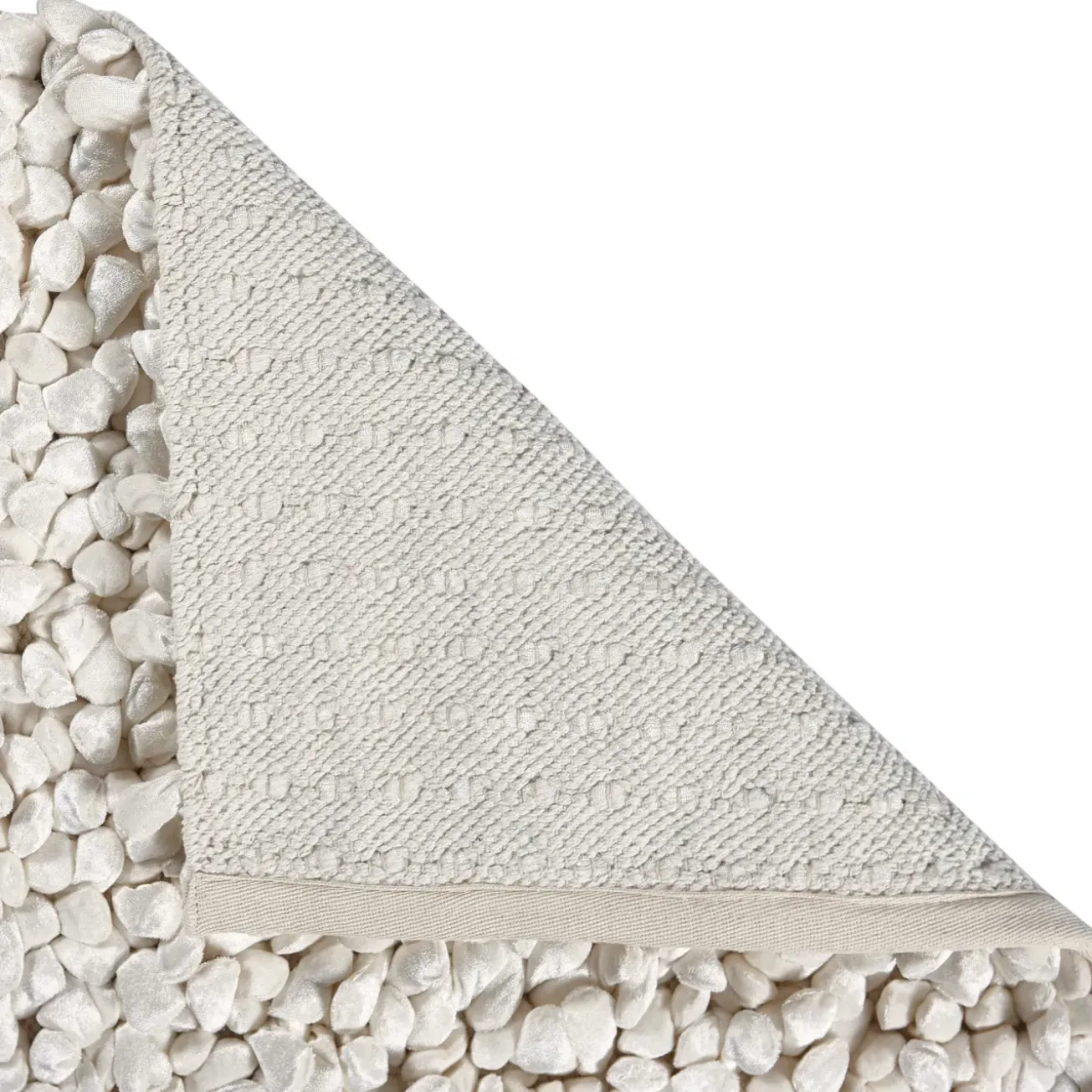 Bath & Living Aquanova Bath mat ROCCA , ivory