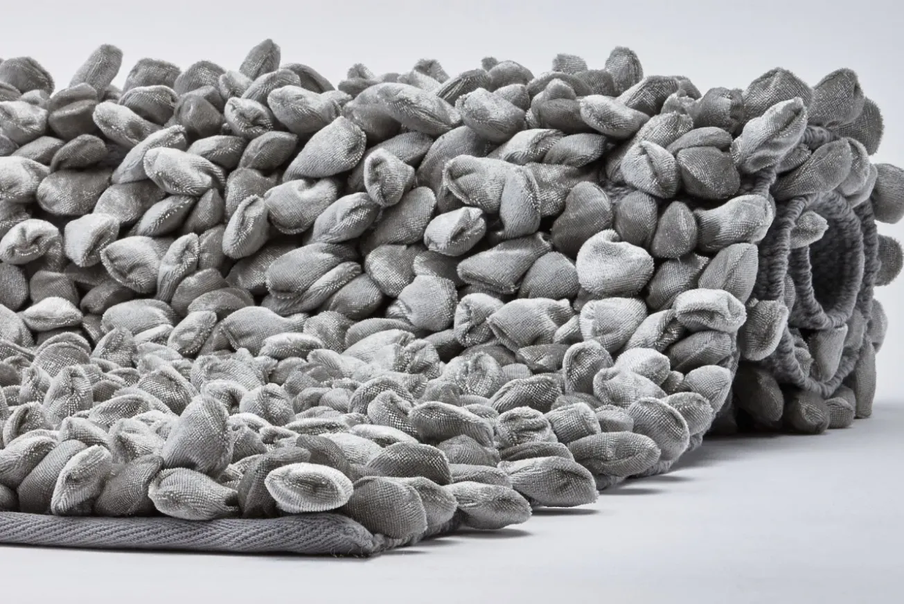 Bath & Living Aquanova Bath mat Rocca Silver Gray-95, silver gray