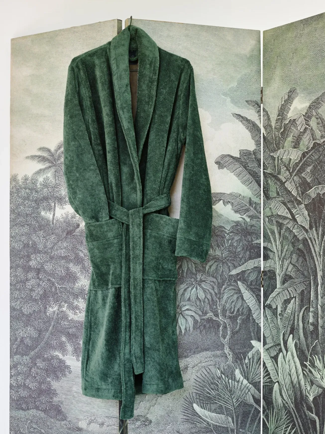 Bath & Living Aquanova Bathrobe EINAR color Graphite-96 (gray)