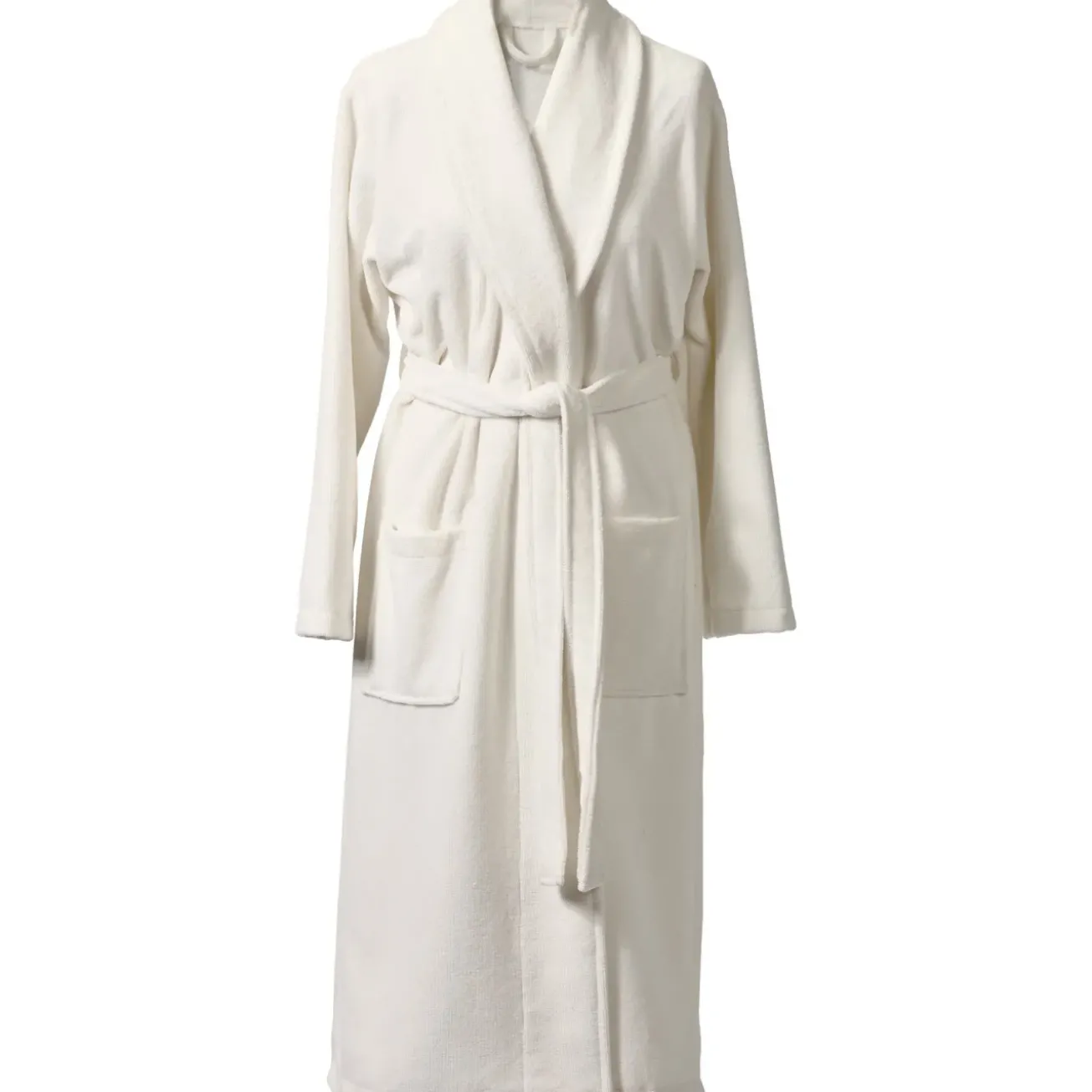 Bath & Living Aquanova Bathrobe EINAR color Ivory-10 (ivory / white)
