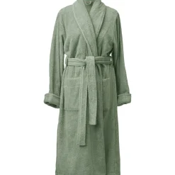 Bath & Living Aquanova Bathrobe LONDON color (green)