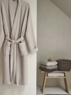 Bath & Living Aquanova Bathrobe MARIN color Salt (MARBG-103)