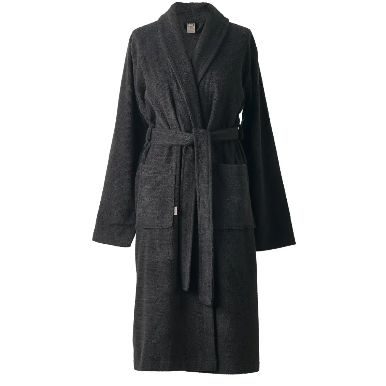 Bath & Living Aquanova Bathrobe OSLO color Caviar (grey) Size M