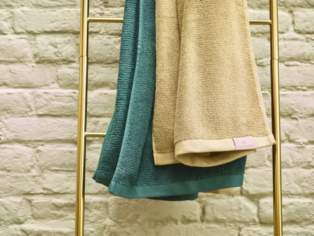 Bath & Living Aquanova Bathroom textiles OSLO color Pine (OSLTW-223)