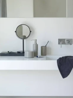 Bath & Living Aquanova BEAU cosmetic mirror Black-09 (BEAMIR) magnification 3x