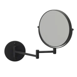 Bath & Living Aquanova Cosmetic mirror FORTE color black - wall (FORMIW-09)