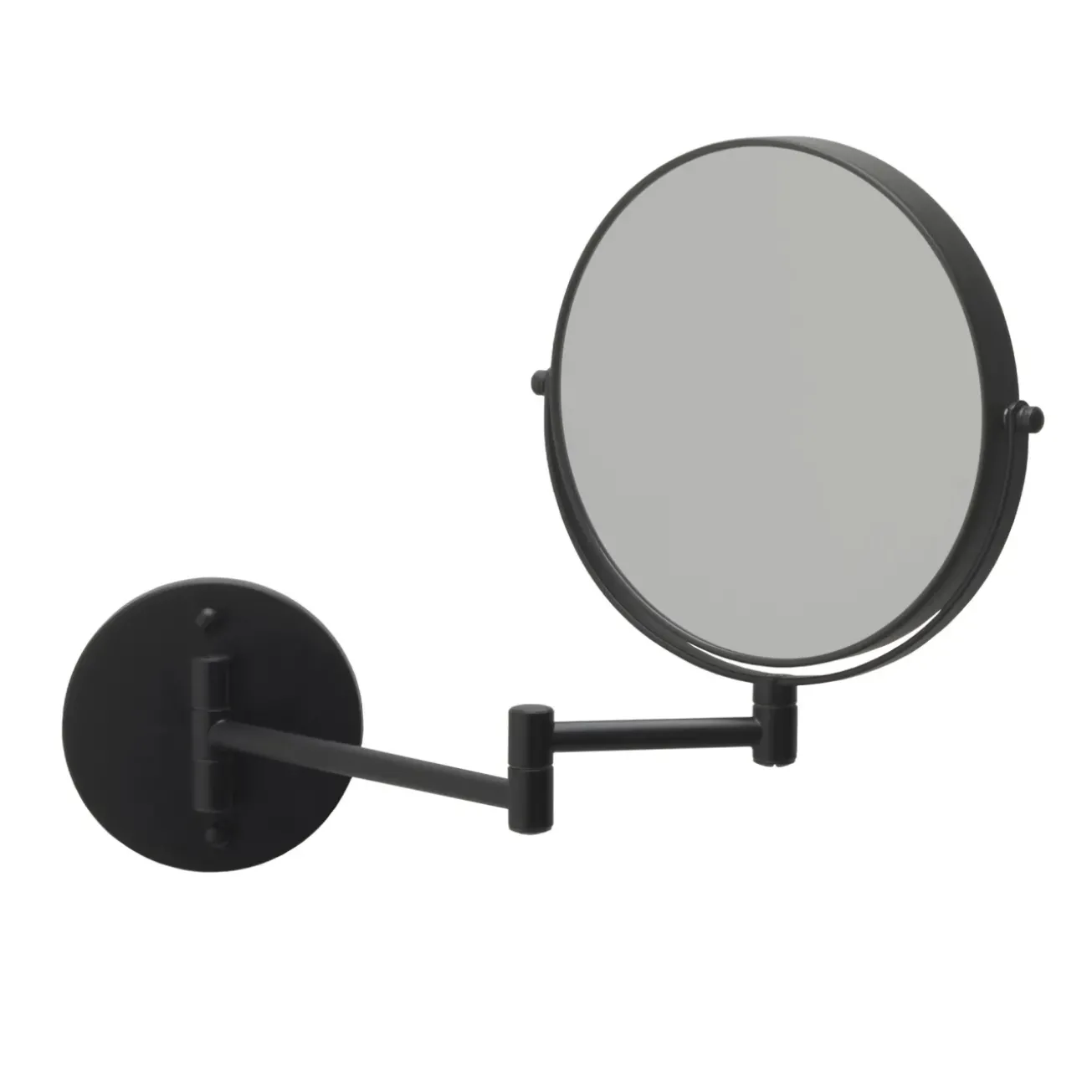 Bath & Living Aquanova Cosmetic mirror FORTE color black - wall (FORMIW-09)