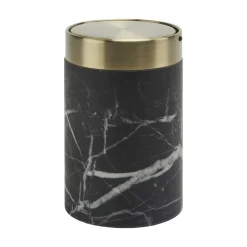 Bath & Living Aquanova Cosmetics waste bin NERO color Black (black)