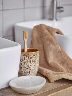 Bath & Living Aquanova Cup / toothbrush holder UGO color (beige)