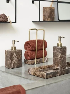 Bath & Living Aquanova Guest towel holder HAMMAM Brown-01