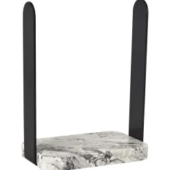 Bath & Living Aquanova Guest towel holder NERO color Alba (grey)