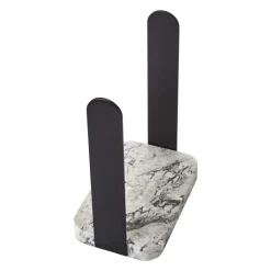 Bath & Living Aquanova Guest towel holder NERO color Alba (grey)