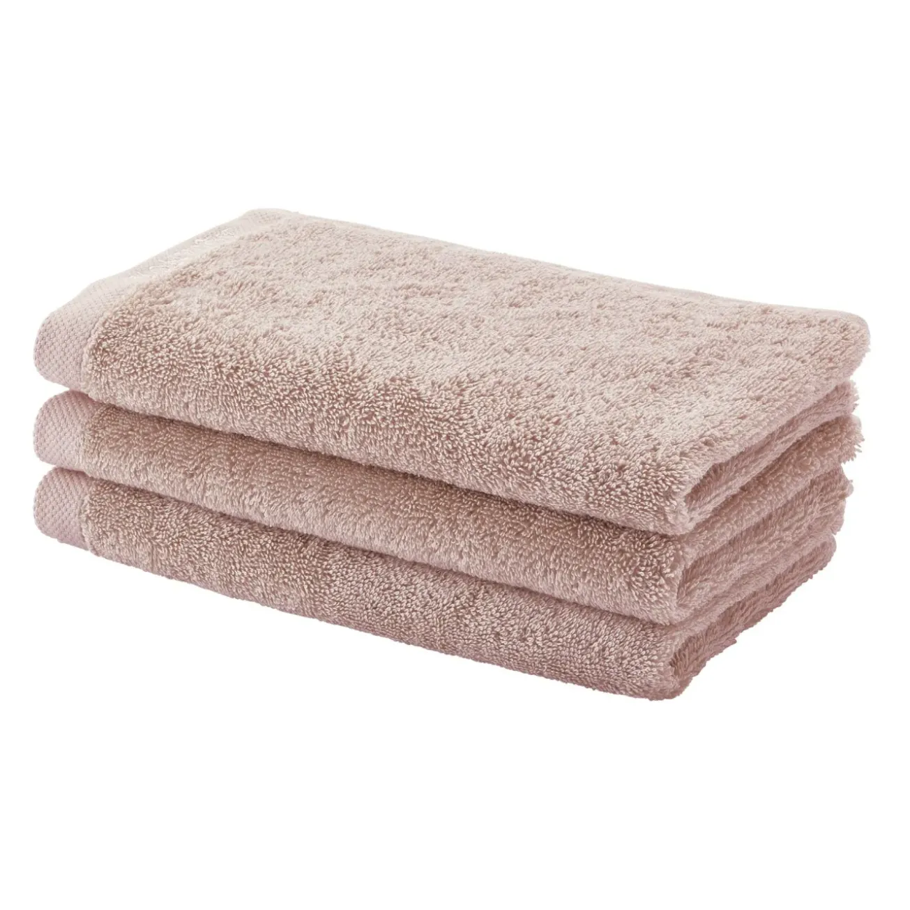 Bath & Living Aquanova Guest towel LONDON color Dusty Pink-87 (set/6)