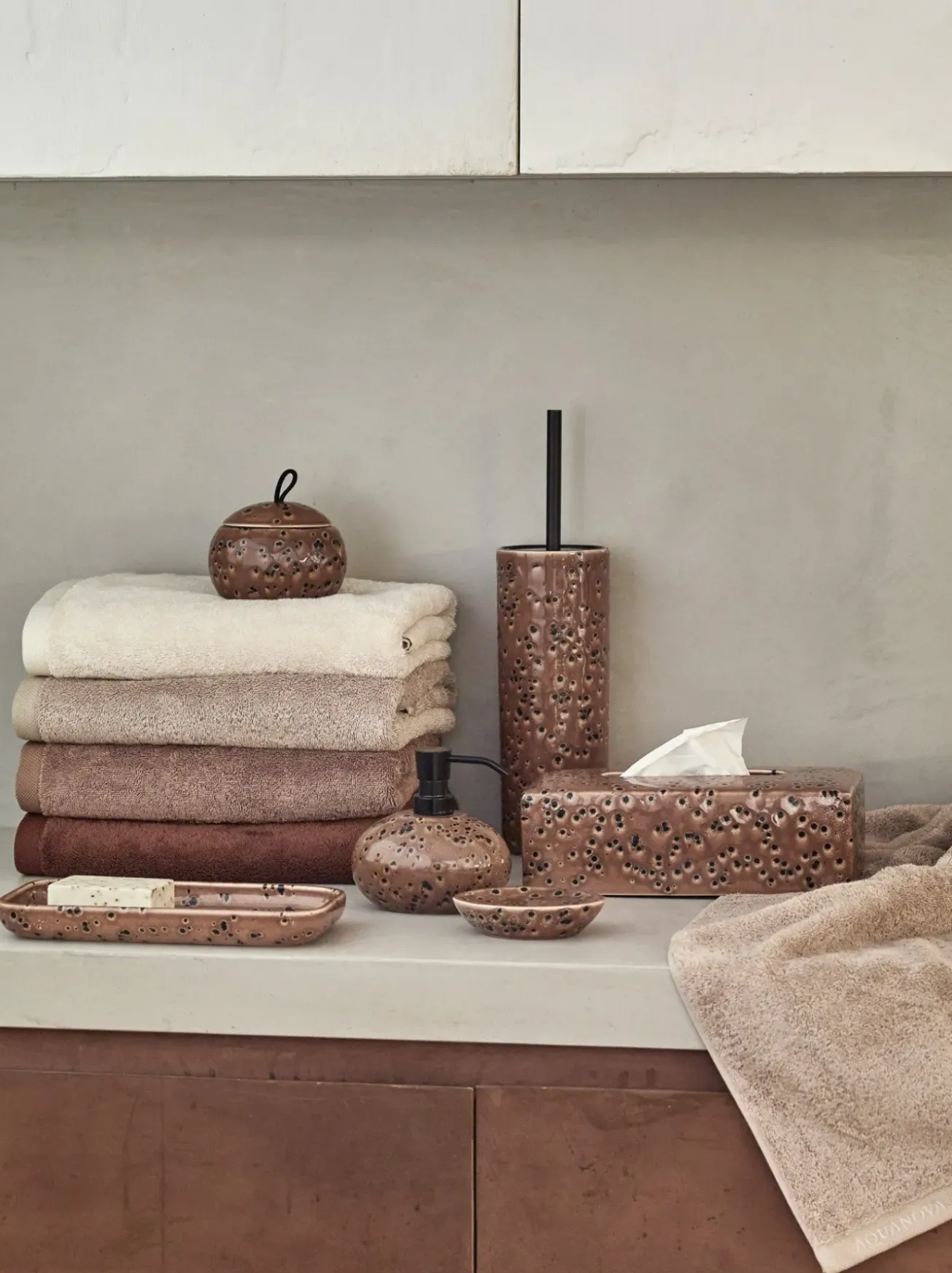 Bath & Living Aquanova Guest towel LONDON color (set/6)