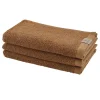 Bath & Living Aquanova Guest towel OSLO Cinnamon-804 (OSLTWG-804) set/6
