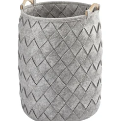 Bath & Living Aquanova Laundry basket AMY color Silver Gray-95 (gray)
