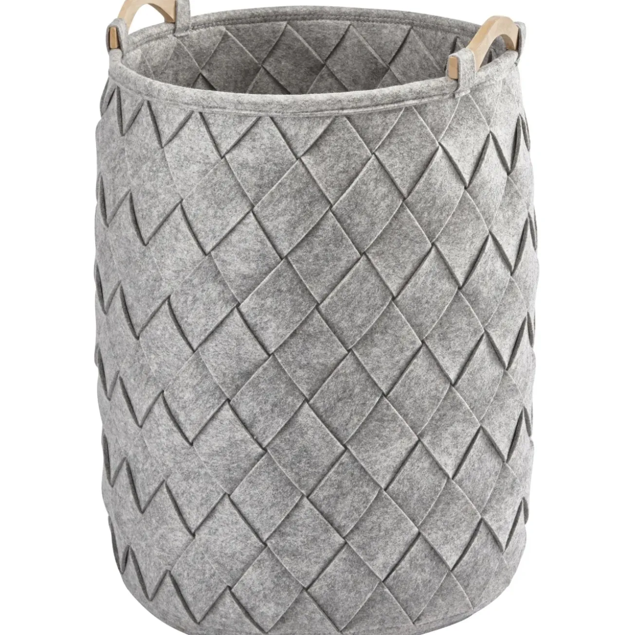 Bath & Living Aquanova Laundry basket AMY color Silver Gray-95 (gray)