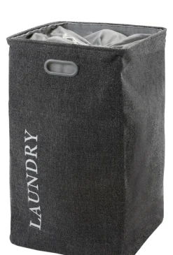 Bath & Living Aquanova Laundry basket Evora Dark Gray-98