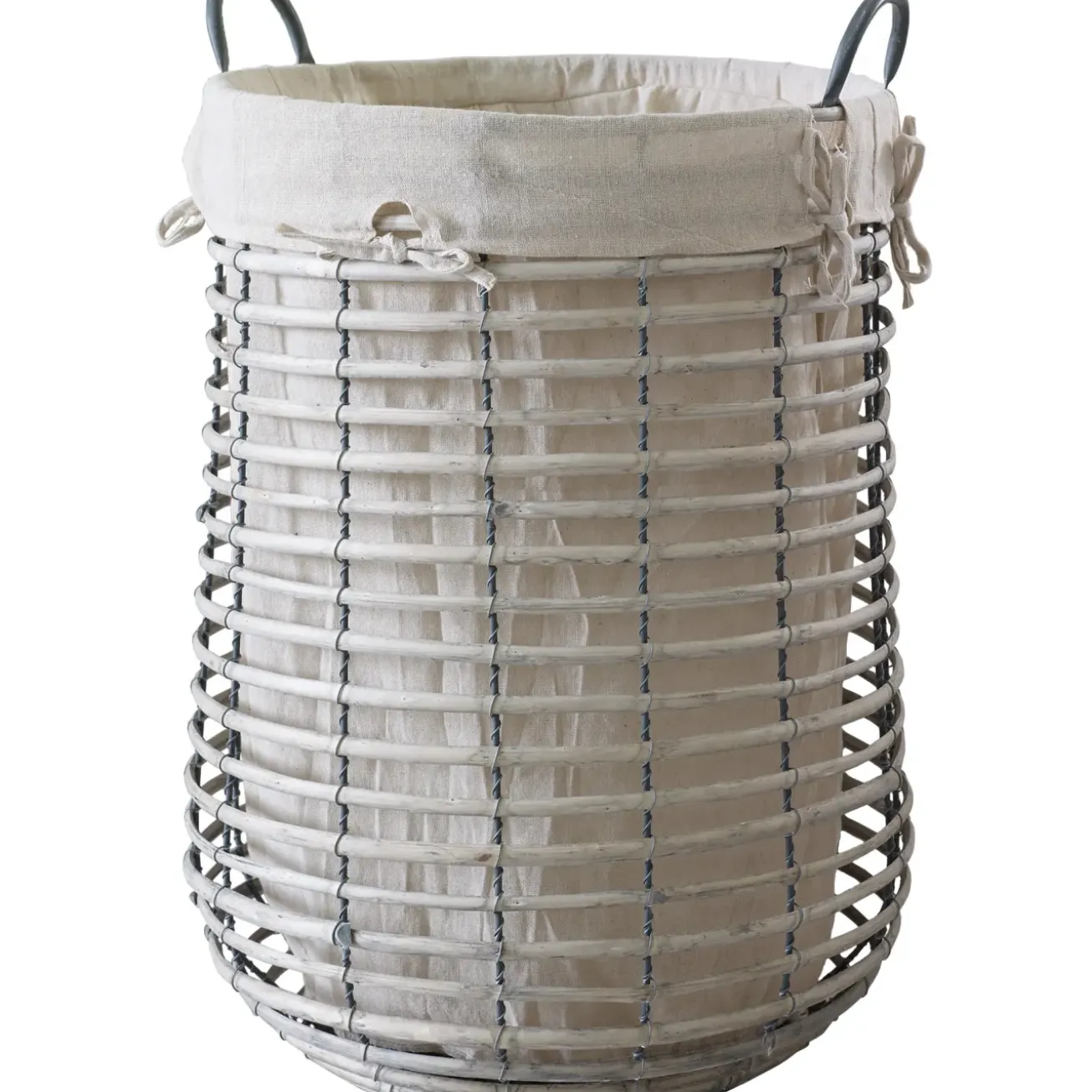 Bath & Living Aquanova Laundry basket GISLA Greige-93 (Medium) GISLAM-93