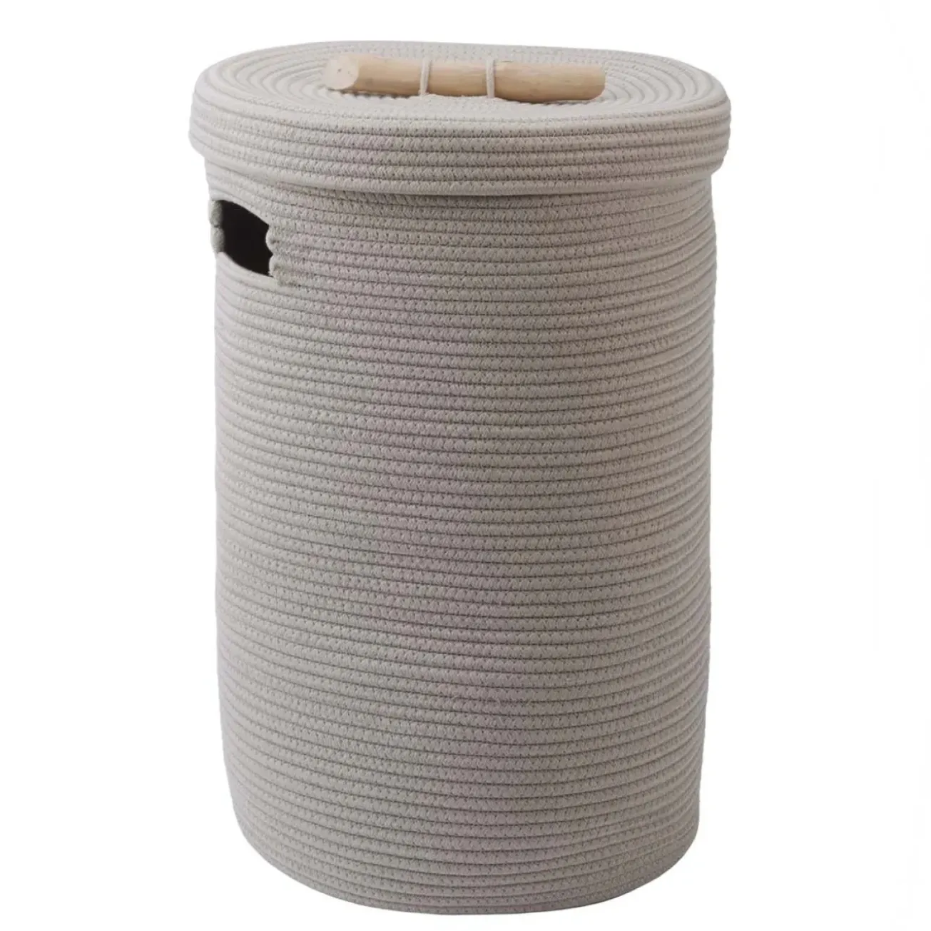 Bath & Living Aquanova Laundry basket OTIS color (beige / greige)