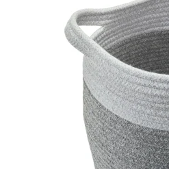 Bath & Living Aquanova Laundry basket Osman Silver Gray-95 (gray) small