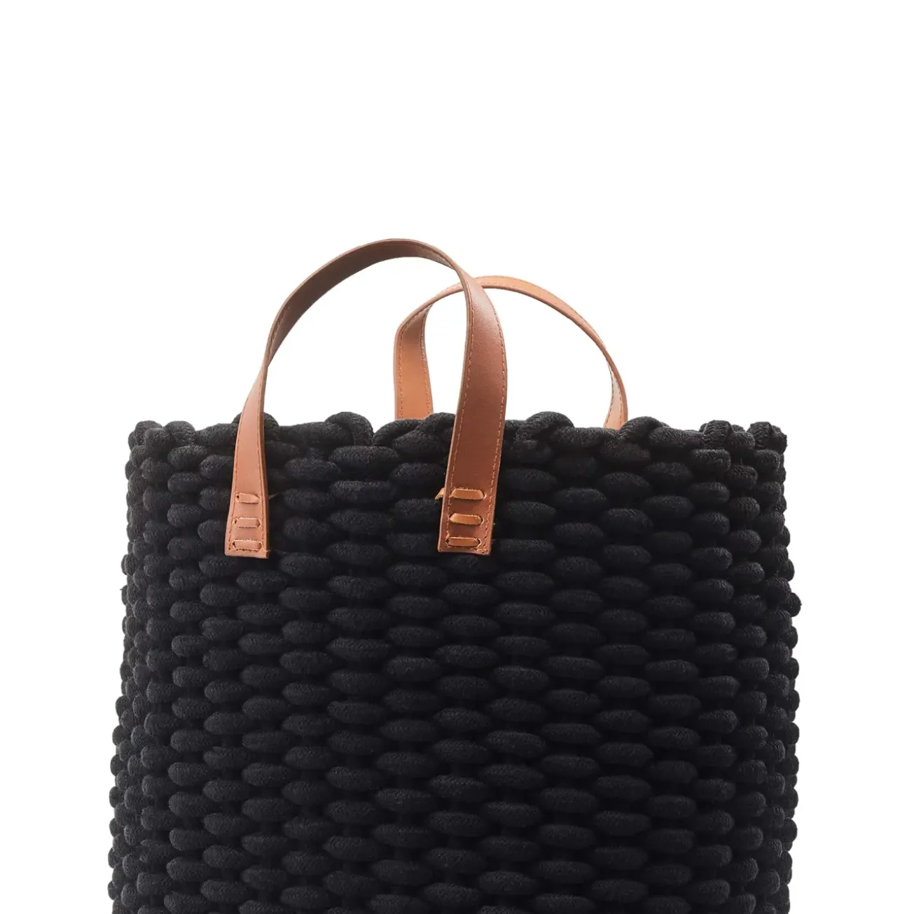 Bath & Living Aquanova Laundry basket RUDON color (black)