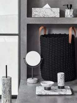 Bath & Living Aquanova Laundry basket RUDON color (black)