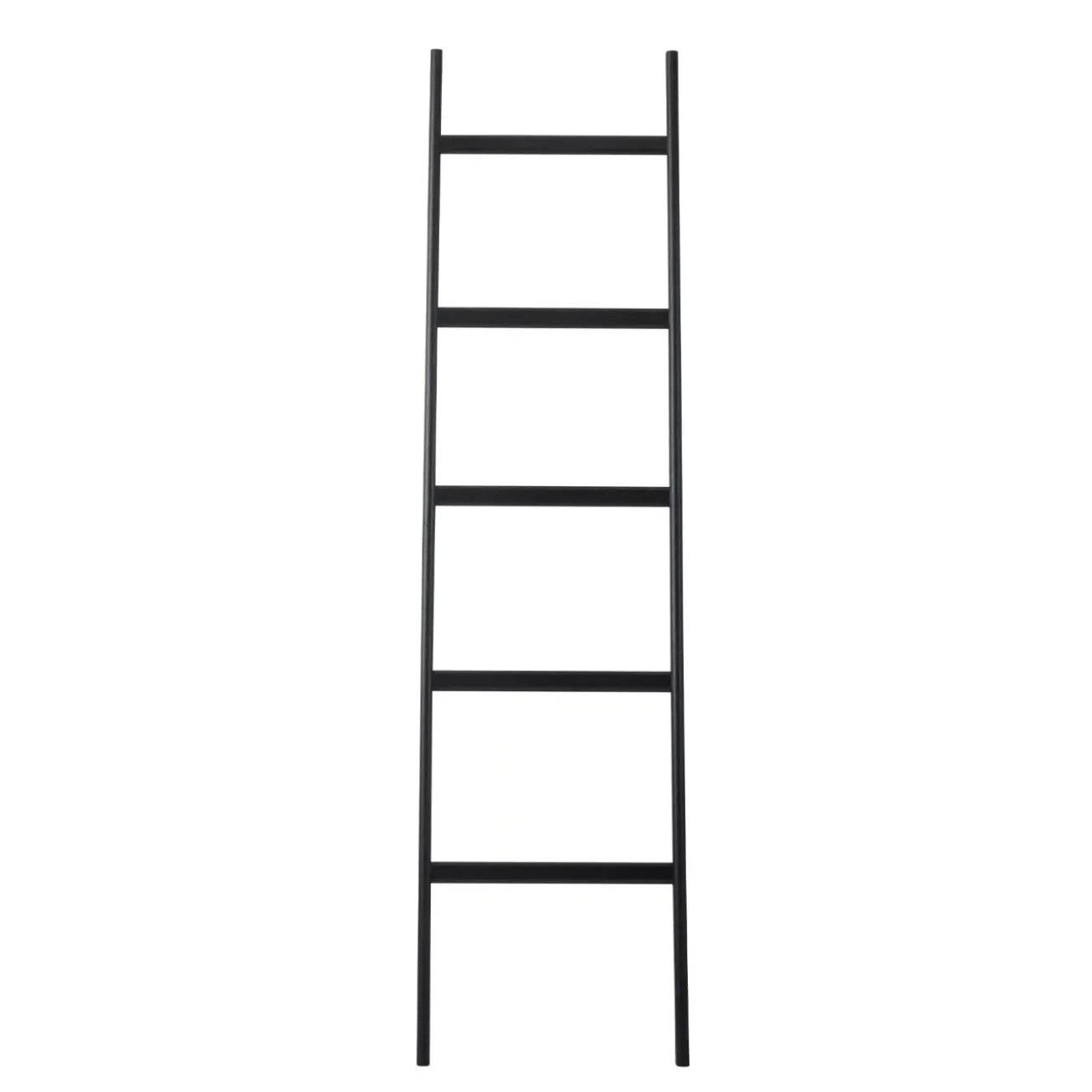 Bath & Living Aquanova Oak towel ladder MINK color black (MINTLL-09)