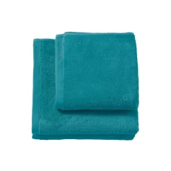 Bath & Living Aquanova Package deal 3: 4x guest towel + 1x washcloth LONDON color Teal-70