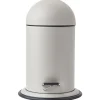 Bath & Living Aquanova Pedal bin ONA color Concrete-99 (grey) 3 liters