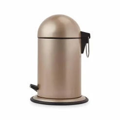 Bath & Living Aquanova Pedal bin ONA (beige / gold) 3 liters