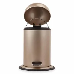 Bath & Living Aquanova Pedal bin ONA (beige / gold) 3 liters