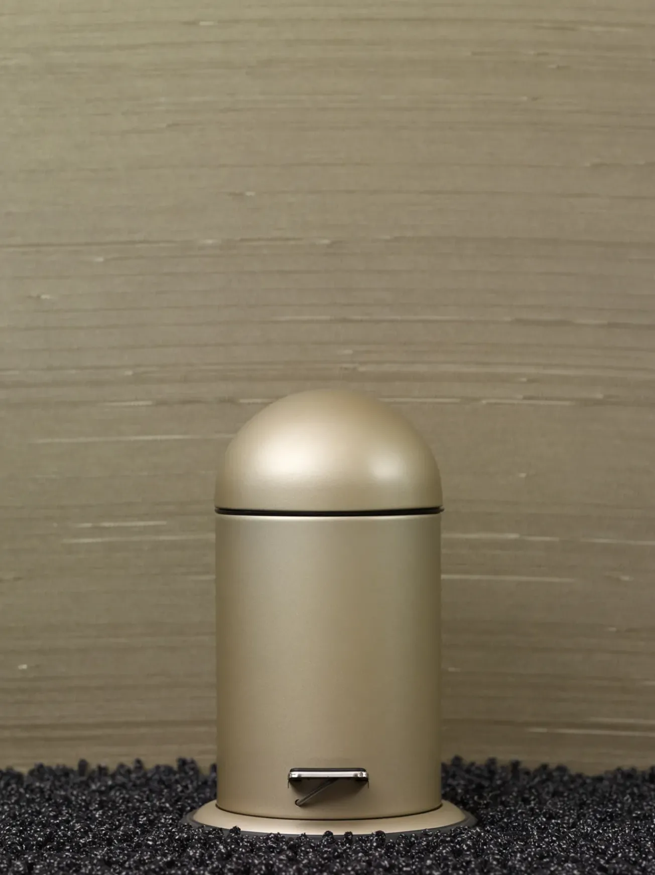 Bath & Living Aquanova Pedal bin ONA (beige / gold) 3 liters