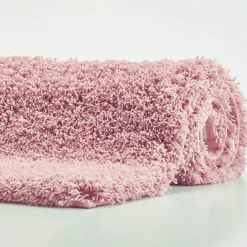 Bath & Living Aquanova Round bath mat Ø80 cm MUSA color Sedum-813 (pink)