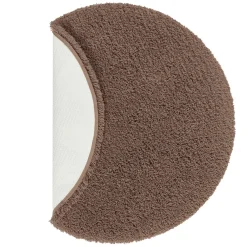 Bath & Living Aquanova Round bath mat Ø80 cm MUSA color (brown)
