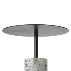 Bath & Living Aquanova Side table NERO color Alba (gray)