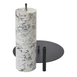 Bath & Living Aquanova Side table NERO color Alba (gray)