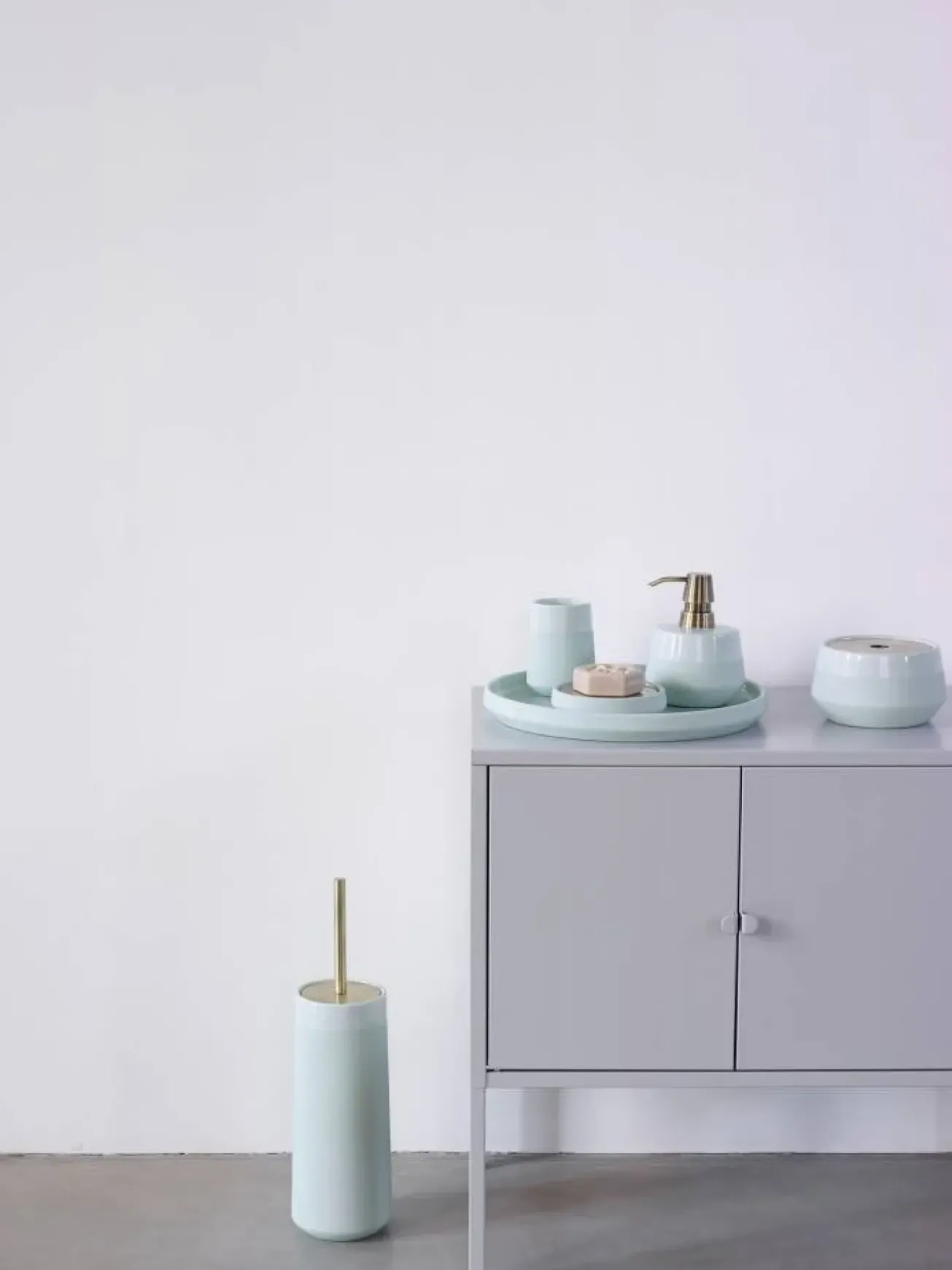 Bath & Living Aquanova Soap dish OPACO Mist Green-62 (OPASDI-62)