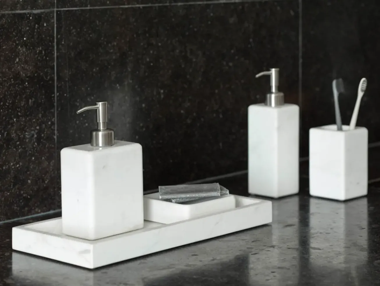 Bath & Living Aquanova Soap dispenser HAMMAM White (HAMDIS-43)