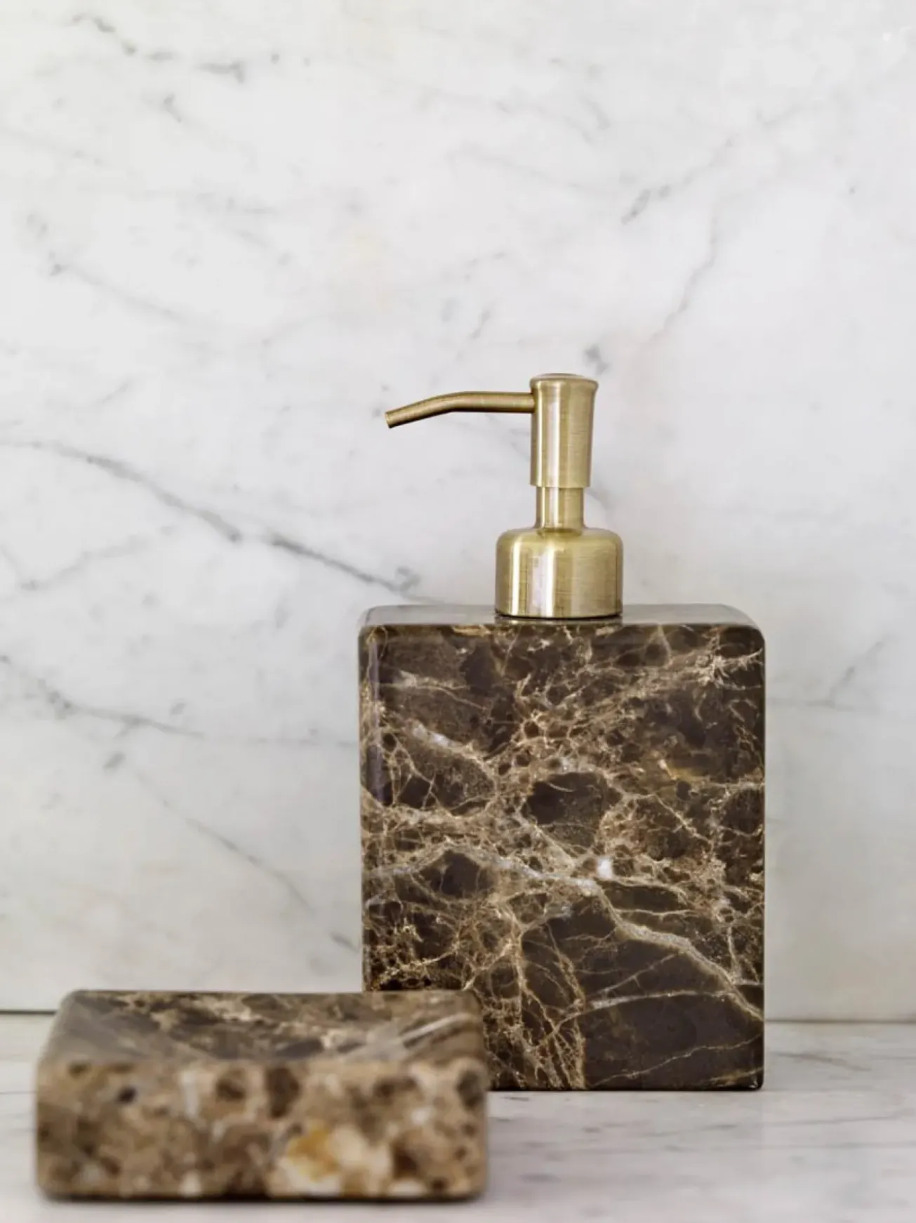 Bath & Living Aquanova Soap dispenser HAMMAM Brown (HAMDIM-01)