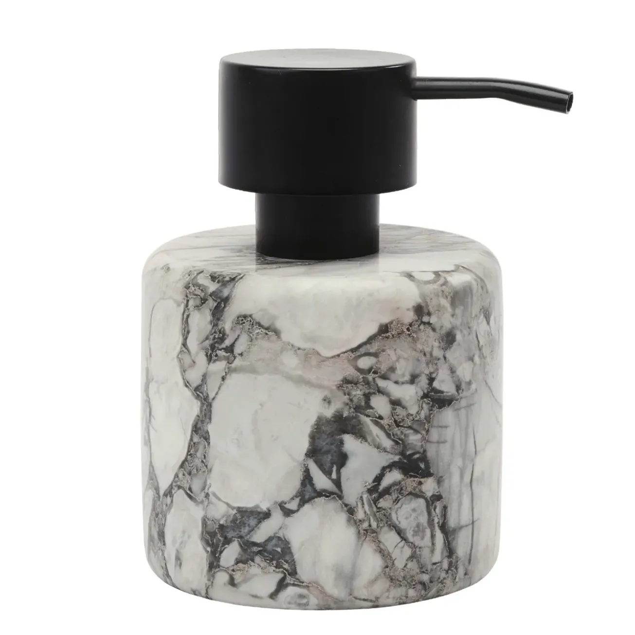 Bath & Living Aquanova Soap dispenser NERO color Alba (grey) medium