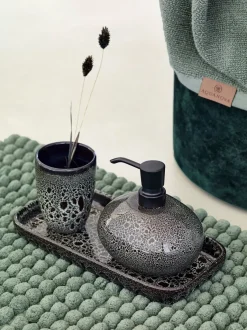 Bath & Living Aquanova Soap dispenser UGO color Olive Black-994 (black)
