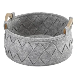 Bath & Living Aquanova Storage basket AMY color Silver Gray-95 (gray) small